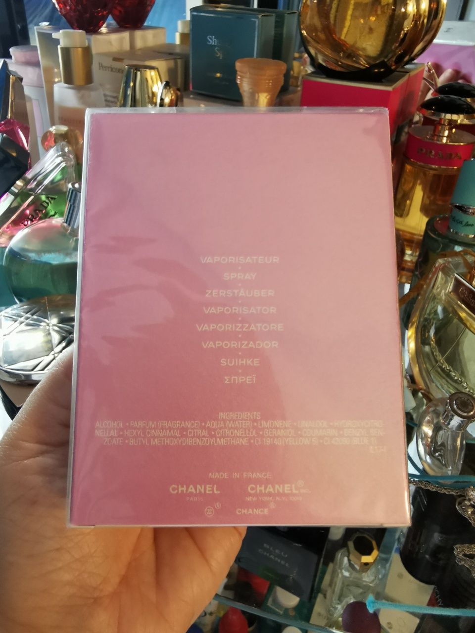 Chance Chanel eau de fraiche eau de toilette 100ml ze strefy bezcłowej