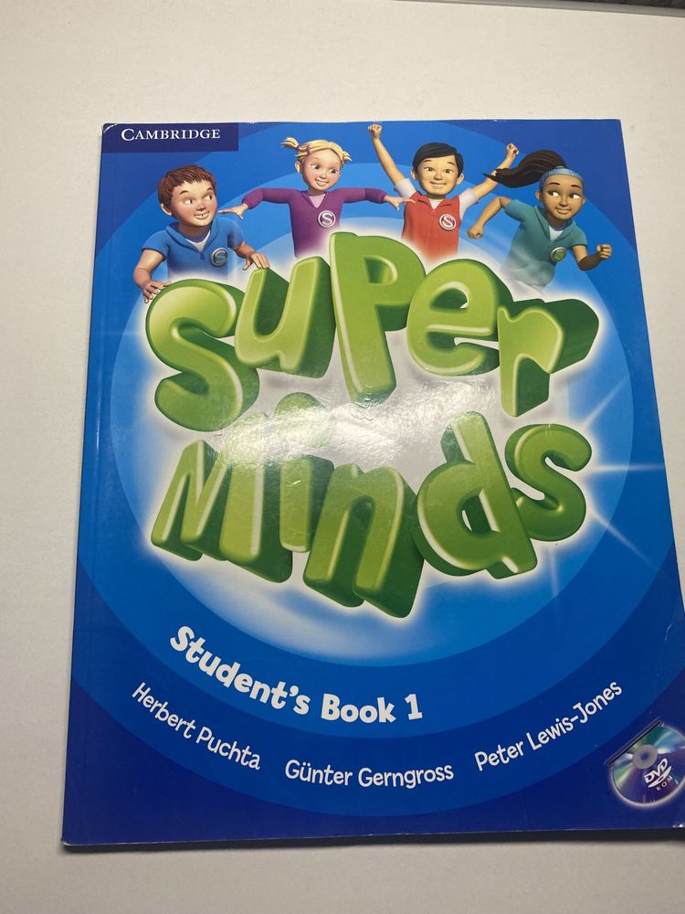 Підручник Super Minds 1 Student's Book +DVD