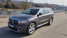 Dodge Durango 3.6l 4x4 2015 Limited 6 os. skórzane fotele kapitanskie, zadbany
