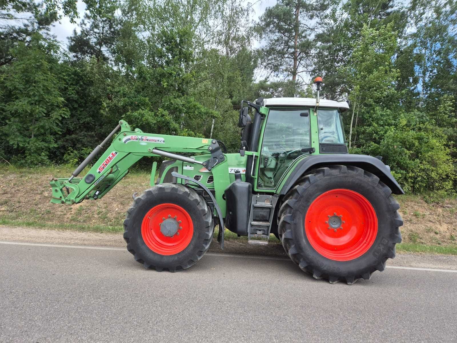 Ciągnik Fendt 716 vario tms ładowacz,tur tuz import nie 818,820