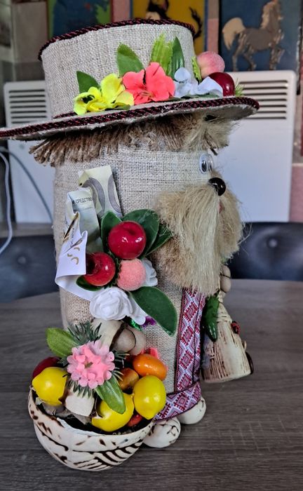 Оберег,Сувенир, Кукла ручной роботы , Домовенок,