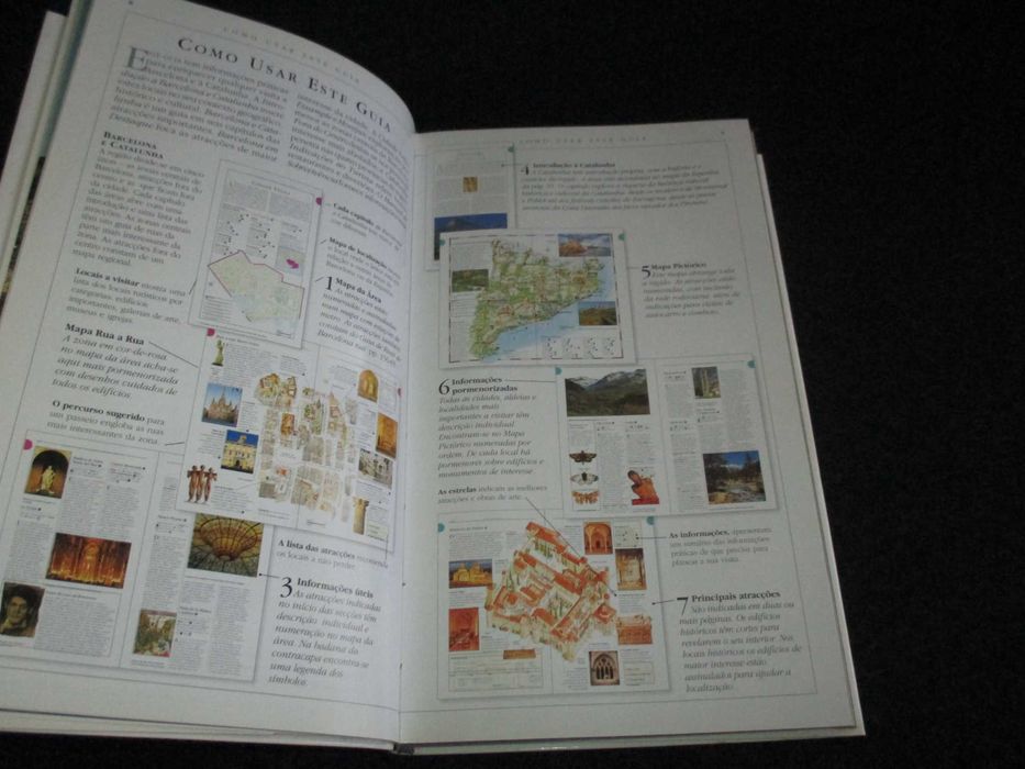 Livro Barcelona e Catalunha Roger Williams Guia American Express