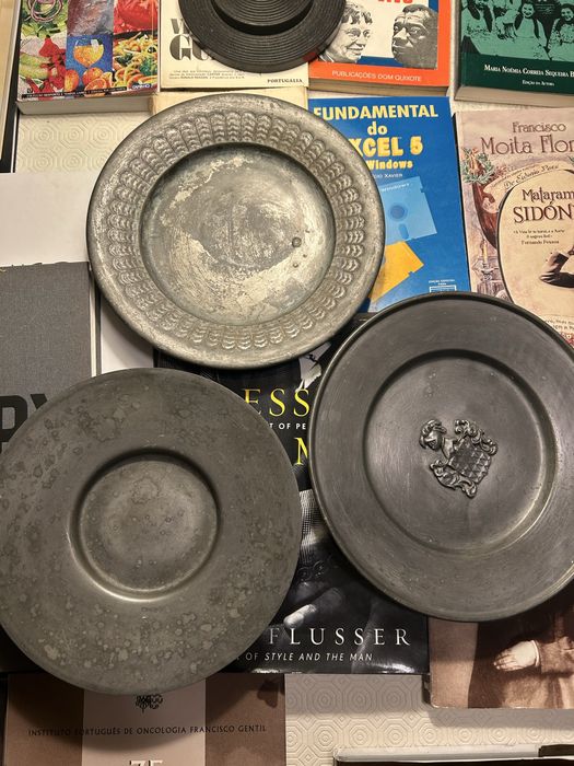 Conjunto de 11 pecas de latao