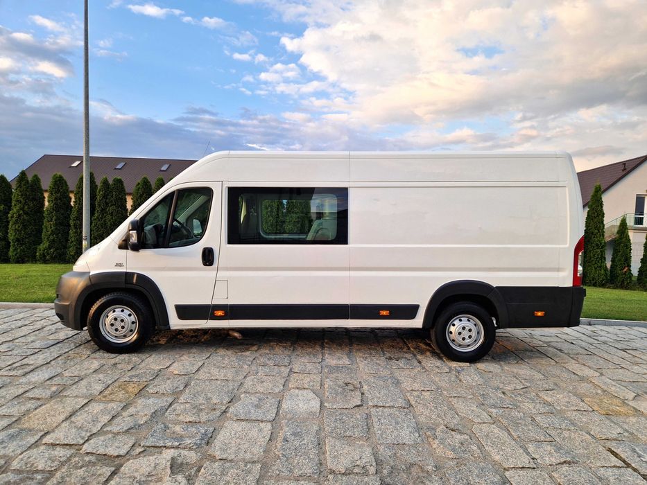 Fiat Ducato Max L4 Orginał 6 Osób Brygadówka Doka Holenderka iveco