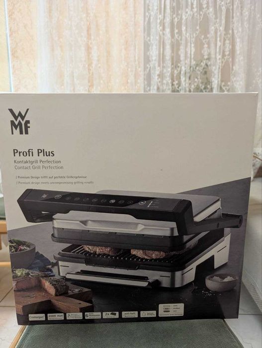 Гриль-барбекю електричний WMF 415560011 Profi Plus Perfection