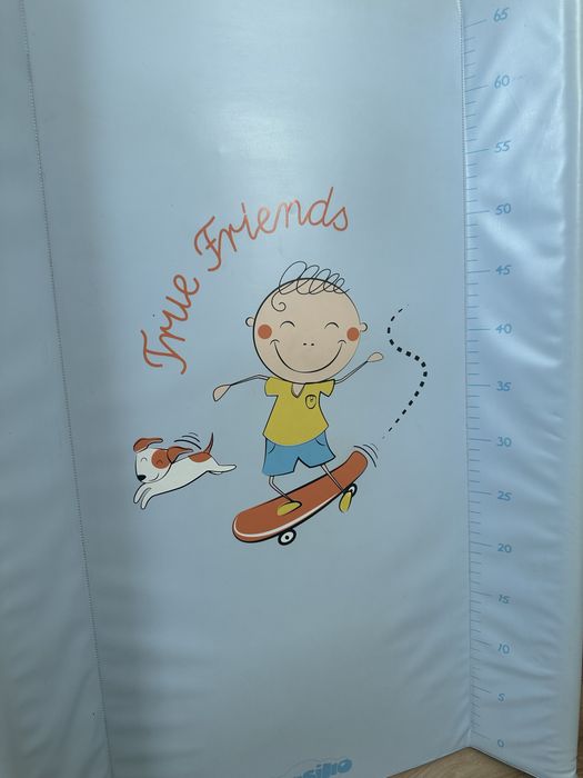 Przewijak  usztywniany  SAFETY system 70 CM sensillo niebieski