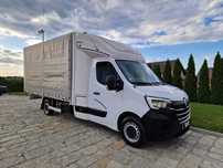 Renault Master LONGCAB 2,0 2x Aku Skrzynia 8 Palet Plandeka F-Vat 23%