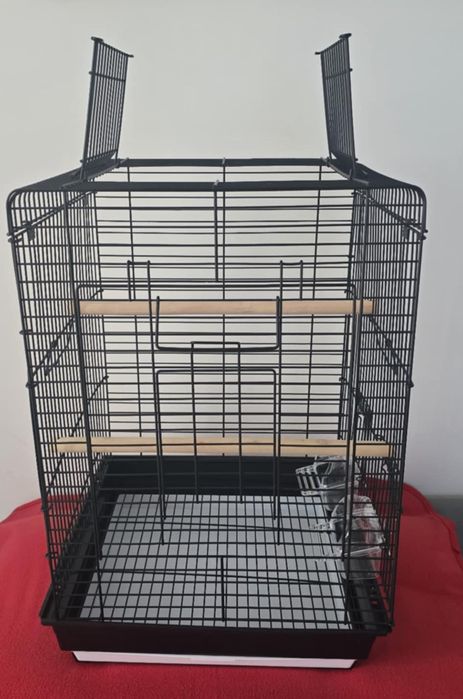 Klatka dla ptaków,papug jak nowa 40×40×58