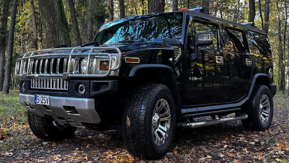 HUMMER H2 rok 2008, gaz STAG,  hak 3,5T kat B 7 osobowy NOWA CENA !!!