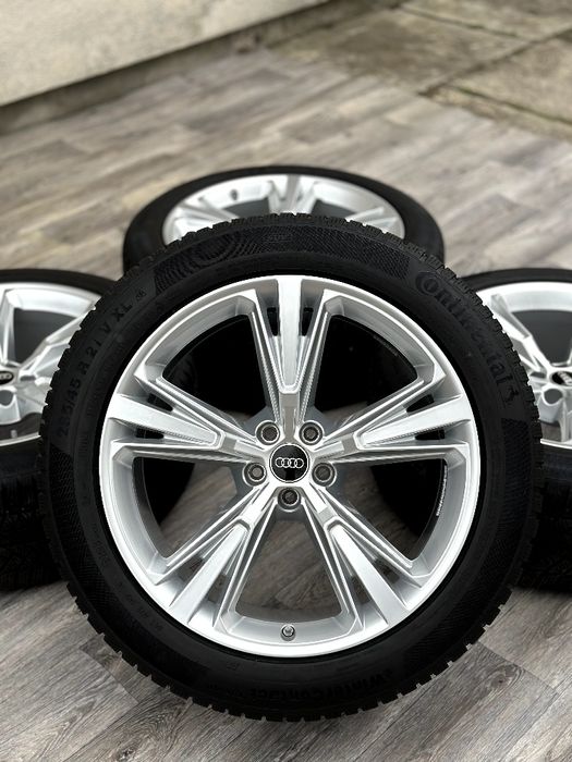 Колеса. Диски Ауді R21, 5/112. Audi Q8, Q7. 285/45/21 Continental