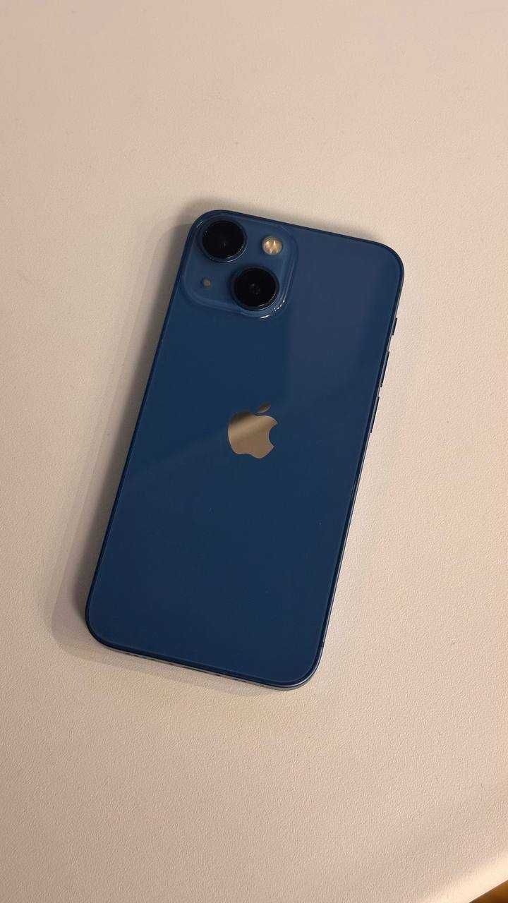 Apple iPhone 13 Mini 256Gb Blue [A-, АКБ 78%] + весь комплект