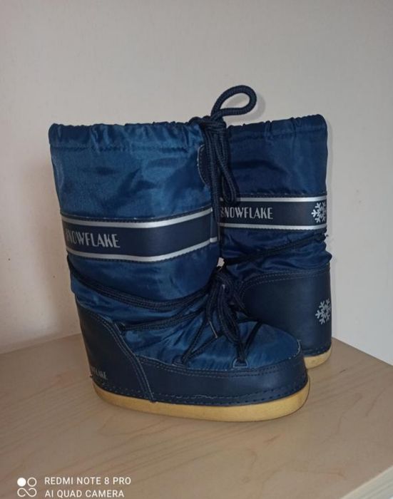 Дуже теплі зимові черевики р.32-34 (21,5см)