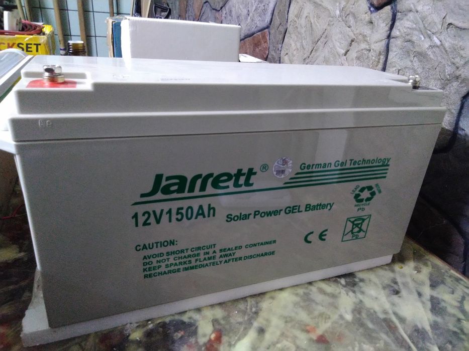 Акумулятор гелевий Jarrett 150 Ah 12 v