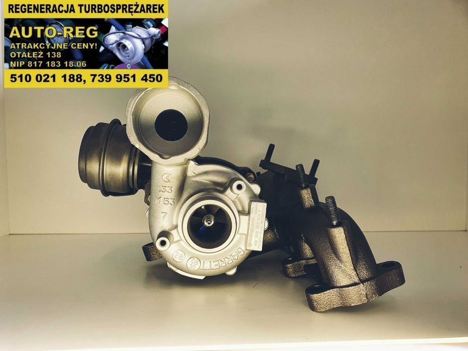 Turbina TurboSprężarka audi seat skoda Volkswagen 1.9TDI 105km BKC