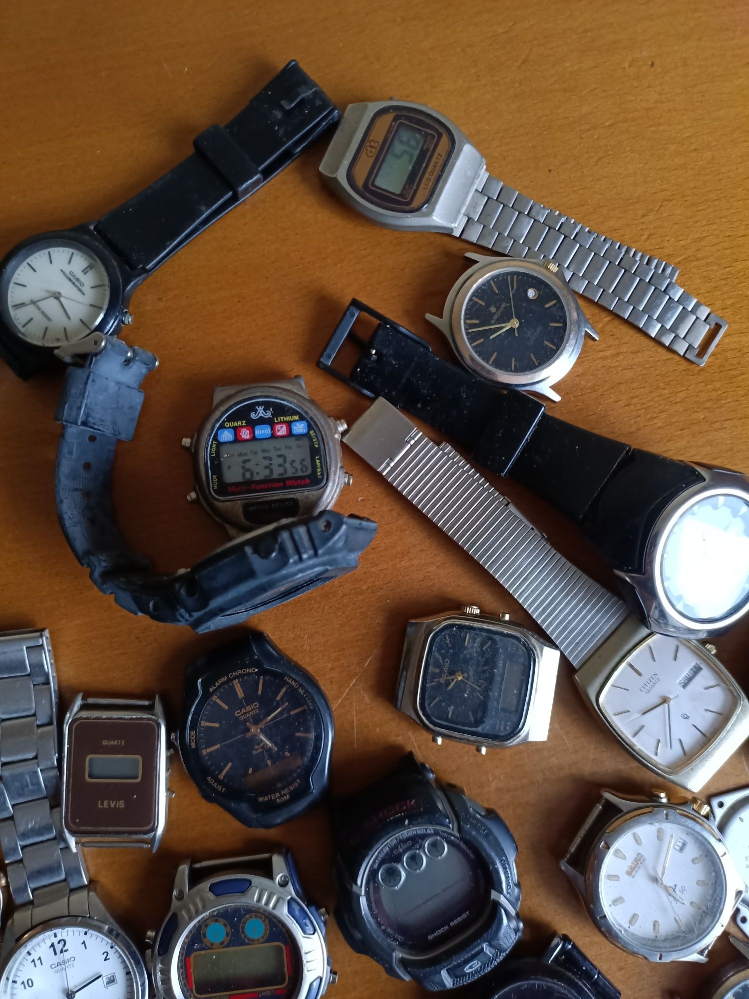 Zegarki Casio i Seiko itp