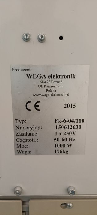 Foliarka półautomatyczna Fk-6