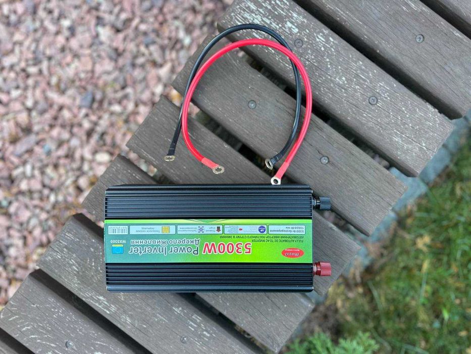 ‼️ Преобразователь тока 24в 5300ватт. Перетворювач 24v 5300w. Інвертор