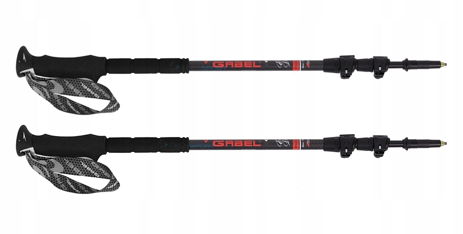 Kije Kijki Trekkingowe Gabel Escape Carbon Lt Tour