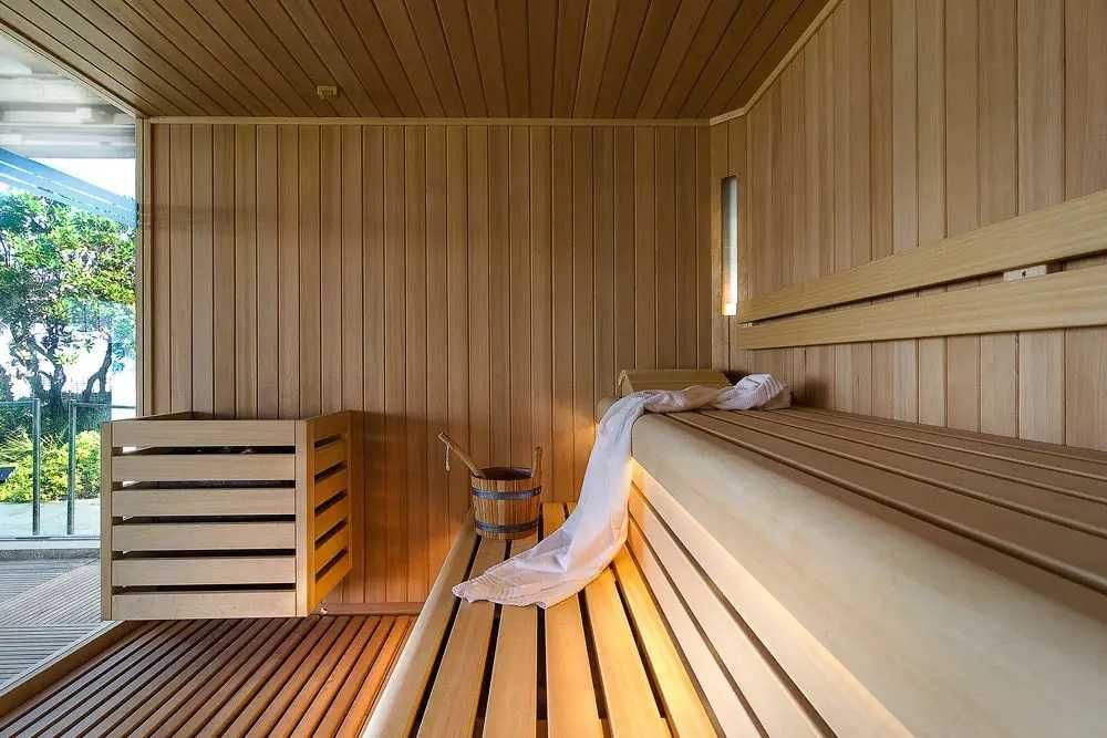 Drewno Boazeria Listwa ławkowa do sauny - Karava z Finlandii