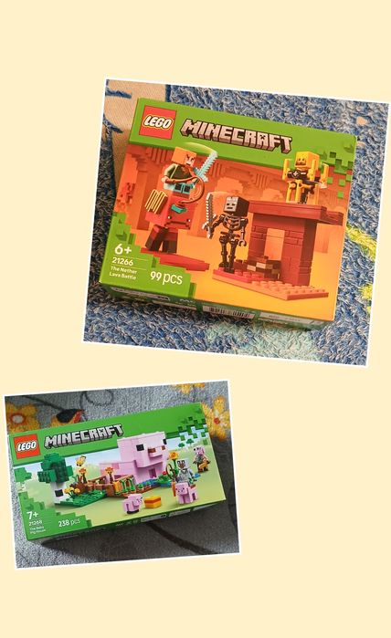 Klocki lego minecraft