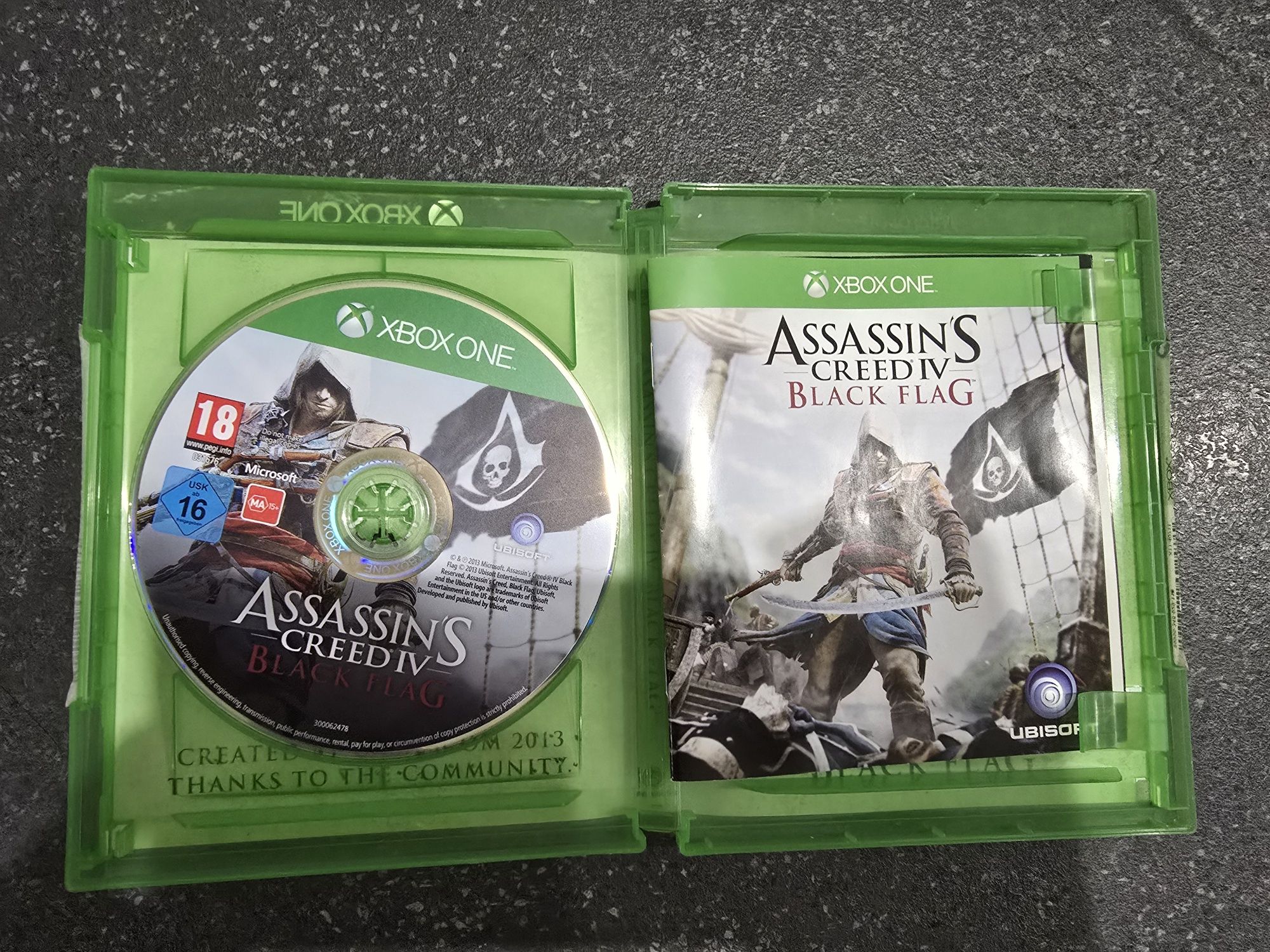 Assassin's Creed 4 Black Flag xbox one wersja PL