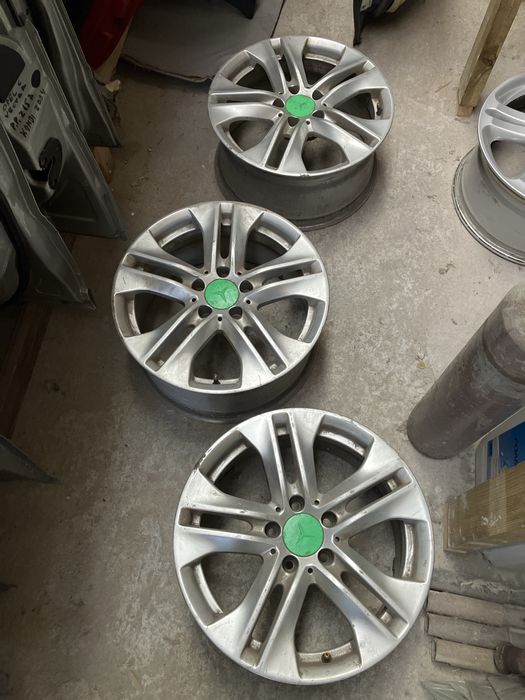 Alufelgi Merc. R17 5x112 ET48 -Transportowa 1 Szczecin-montaż gratis.
