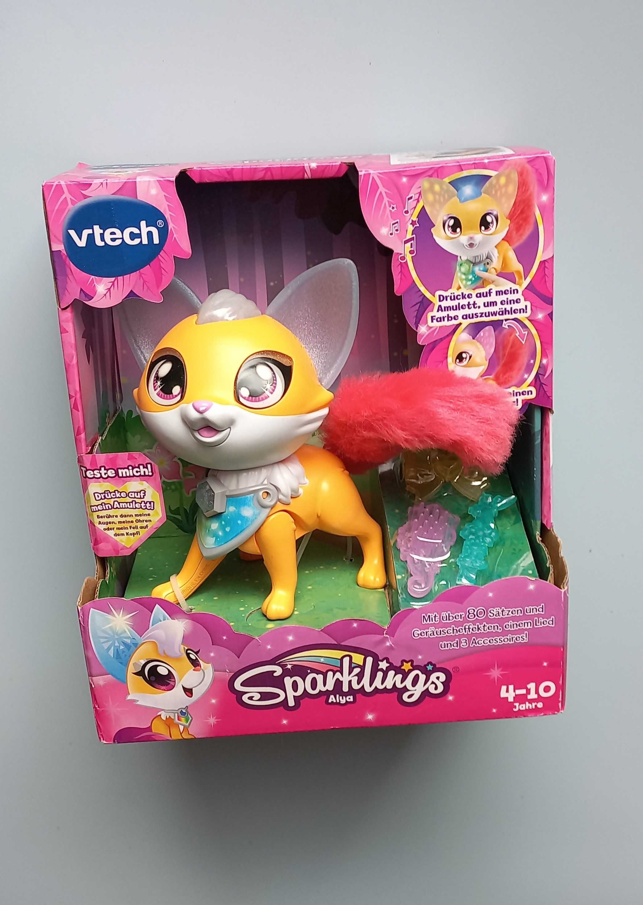 Vtech Sparklings Alya - elektroniczny lis z akcesoriami