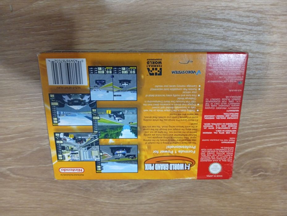 F1 World Grande Prix Nintendo 64 Completo