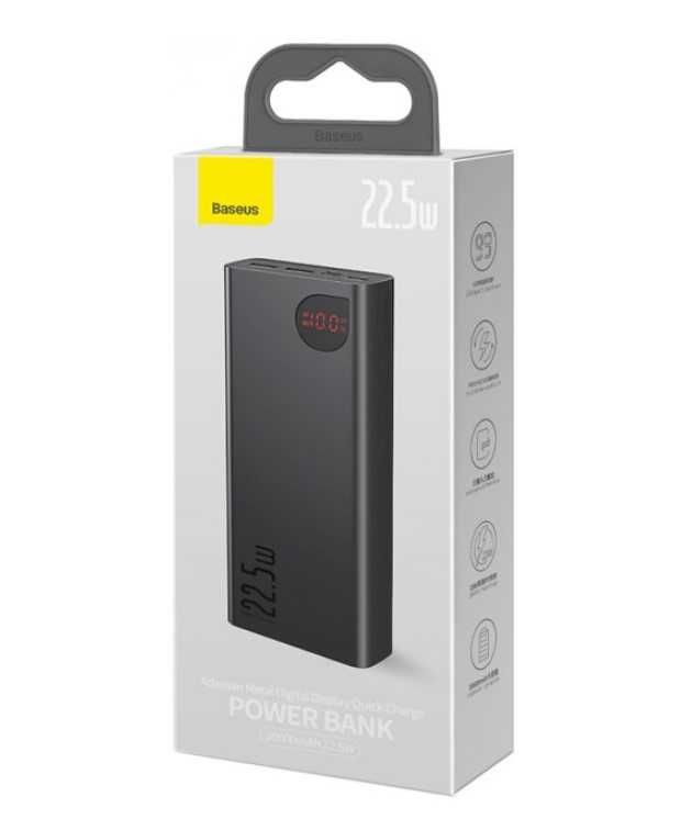 Power Bank 20000 Baseus Powerbank 20000 Baseus 22.5W Adaman metal