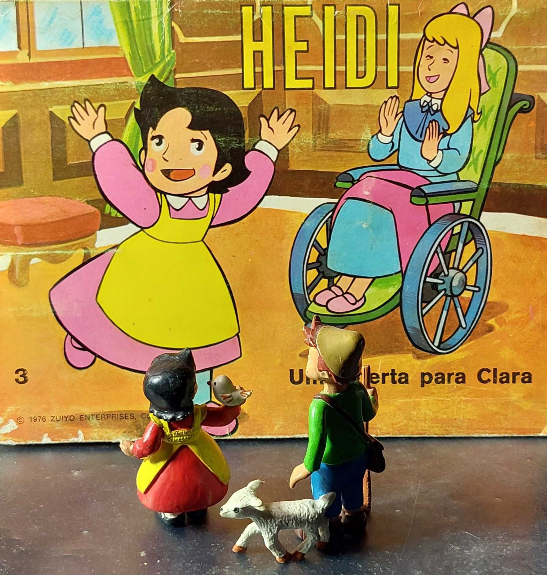 Bonecos em PVC. Heidi