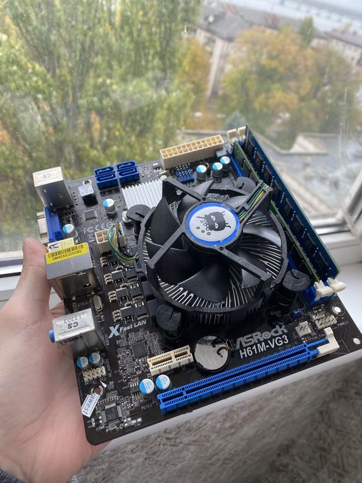 Игровой комплект для мини пк i5 12ram 120ssd 320hdd