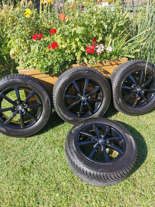 Alufelgi 16" Dacia Joger Duster + czujniki  opony Nokian Zima Finladia