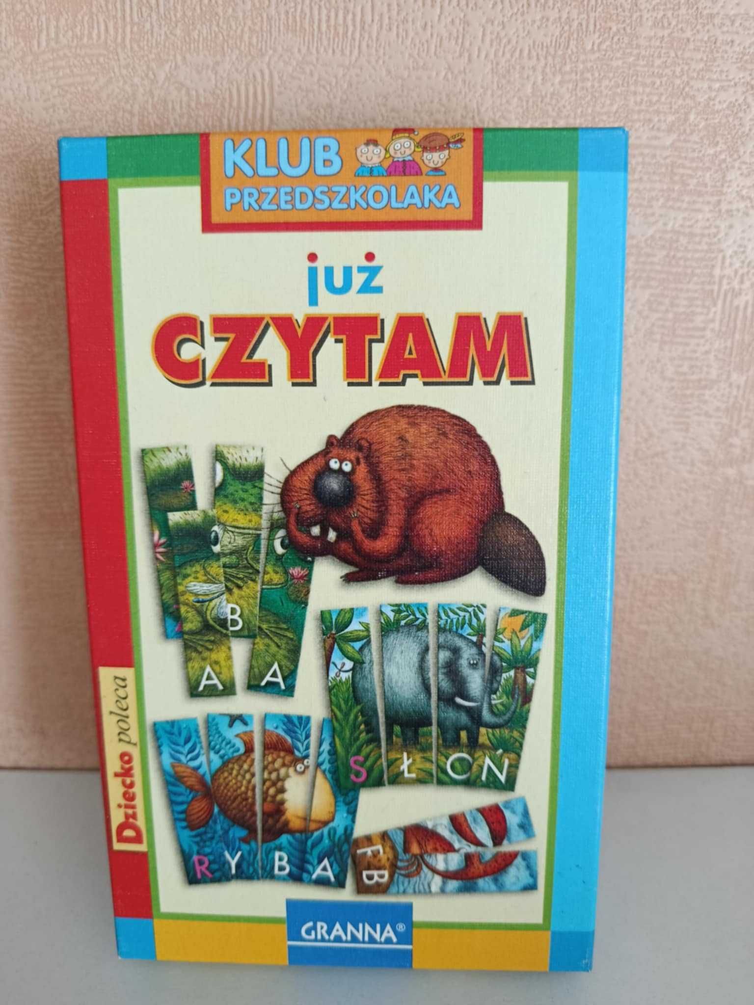 "Już czytam" zwierzęta Klub Przedszkolaka Granna