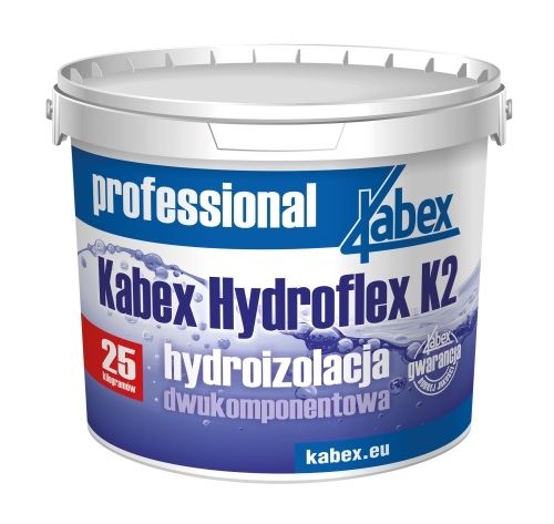 Dwuskładnikowa zaprawa cementowo-żywiczna Kabex Hydroflex K2 25kg nowa