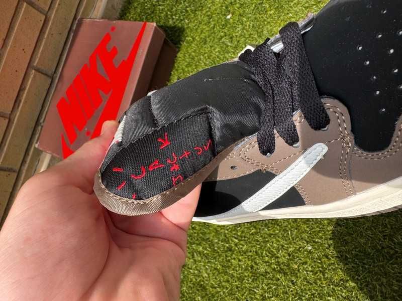 nowy Buty Jordan 1 Retro_Travis_Scott_Mocha_Trampki_Moda rozmiar.38