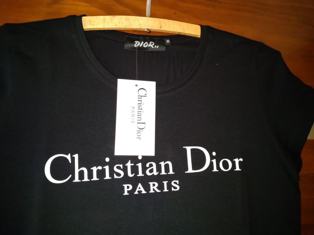 Koszulka damska Christian Dior 95%cotton nowa stan idealny rozm M