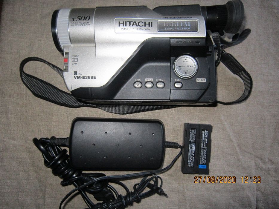 Продам недорого аналоговую видеокамеру HITACHI VM-E 368E