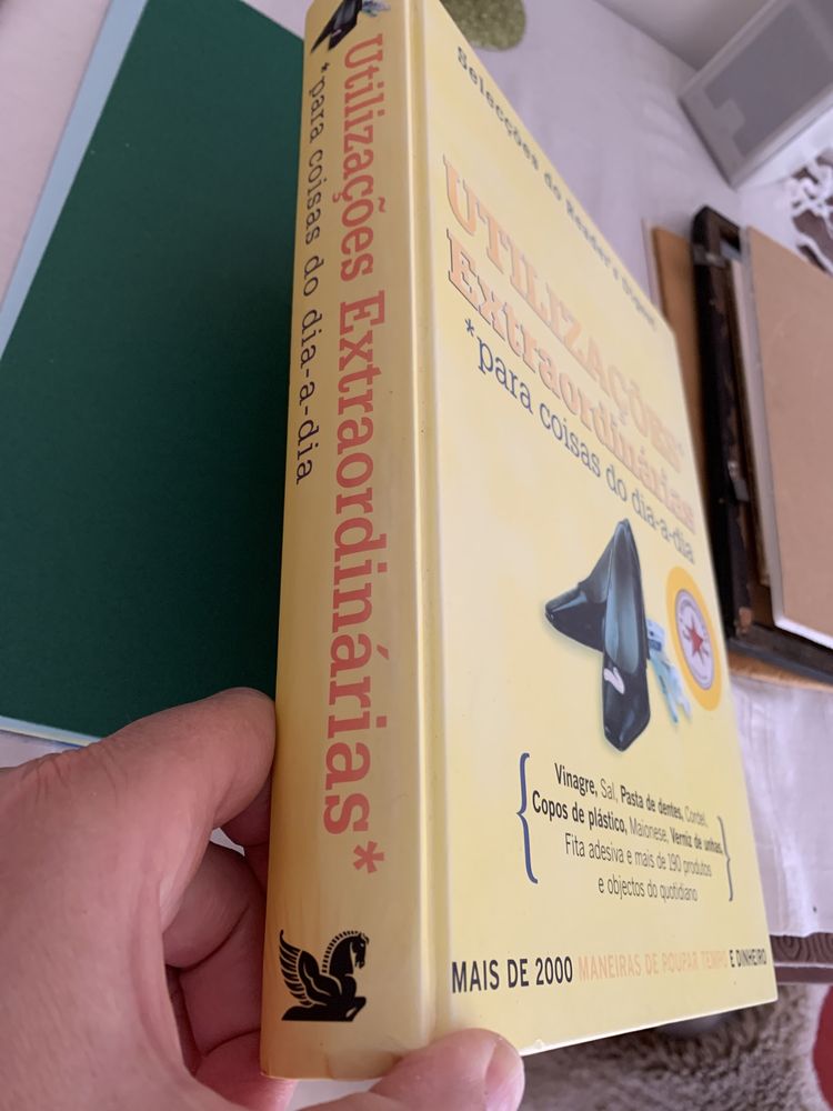 Livro “Utilizacoes extraordinarias para coisas do dia a dia”