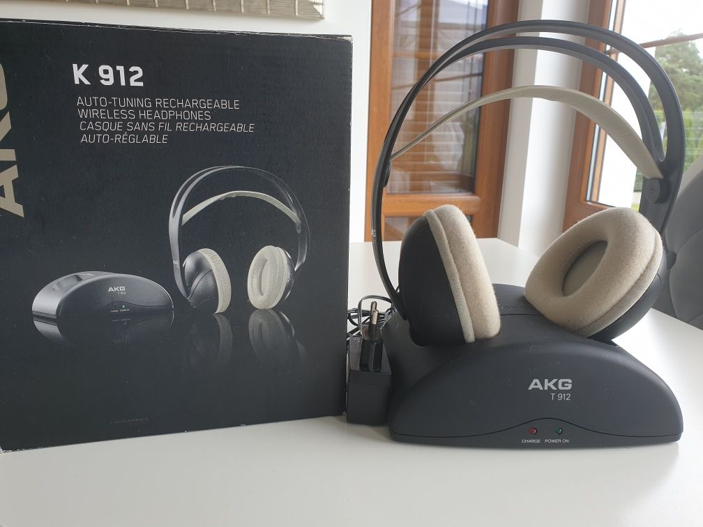 Słuchawki AKG T912 nagłowne bezprzewodowe