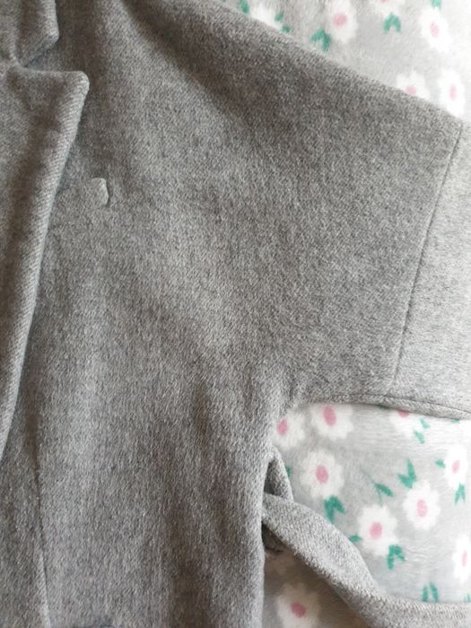 Płaszcz szlafrokowy z wełną Zara S,XS,M.