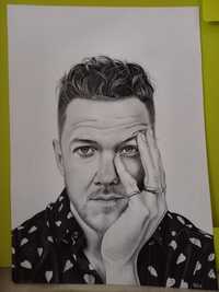 "Dan Reynolds" - rysunek