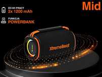 Tracer XtremeBeat Mid 15W Czarny Nowy