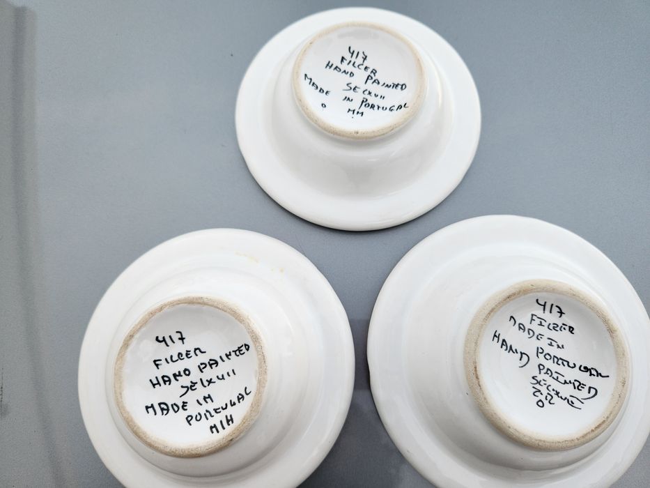 Conjunto de 3 cinzeiros