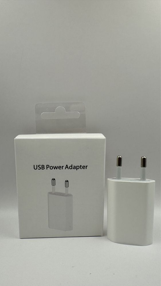Zestaw Ladowarka Adapter 5W + Kabel Ligthning Usb -A 2 M