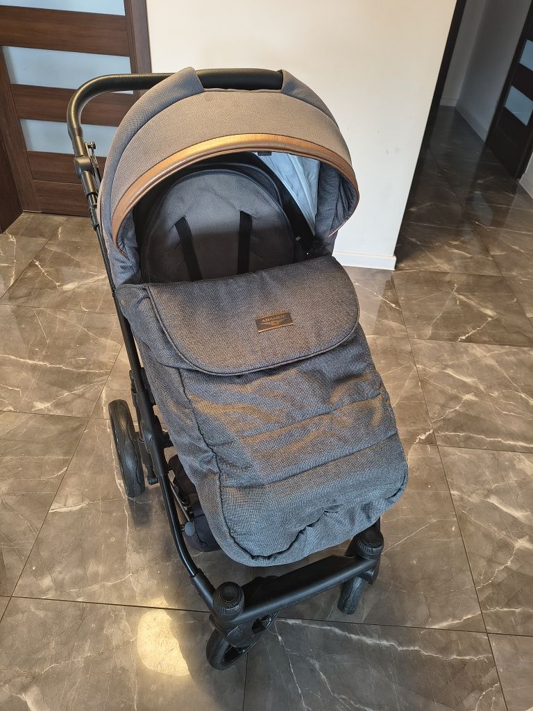 Wózek dziecięcy 2w1 Adamex Rimini+adaptery