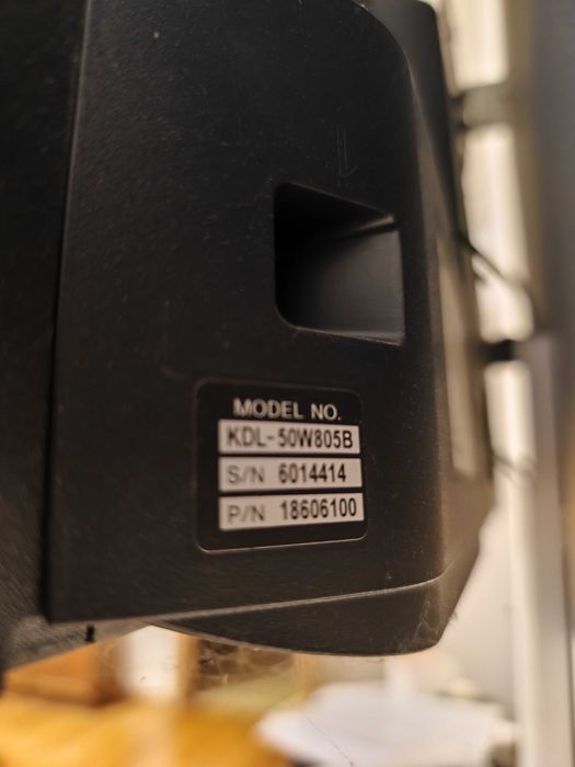 Sony Bravia 50 cali, uszkodzona matryca