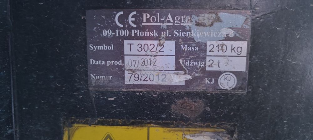 Przedni tuz do new Holland t5060