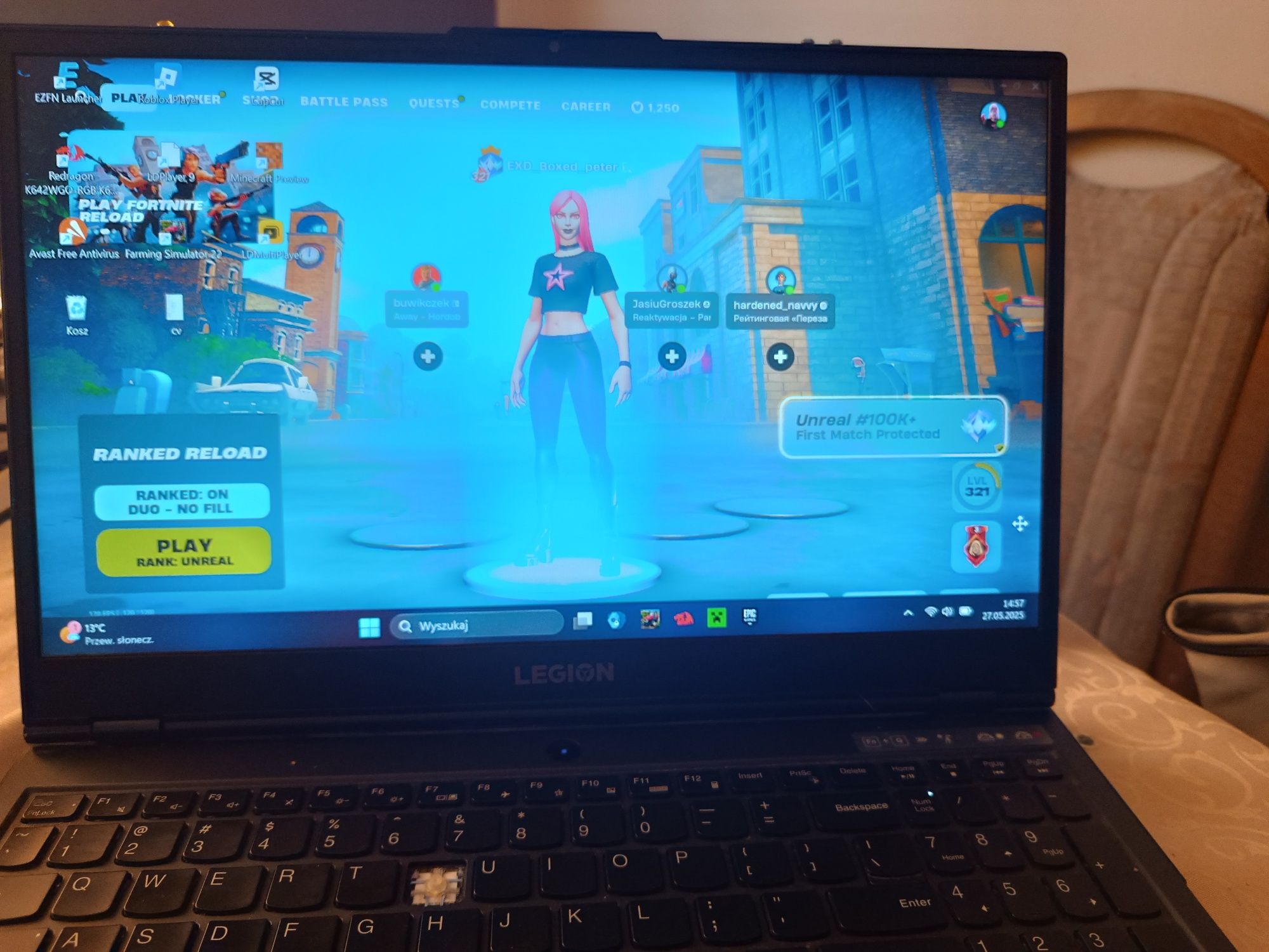Laptop Lenovo legion