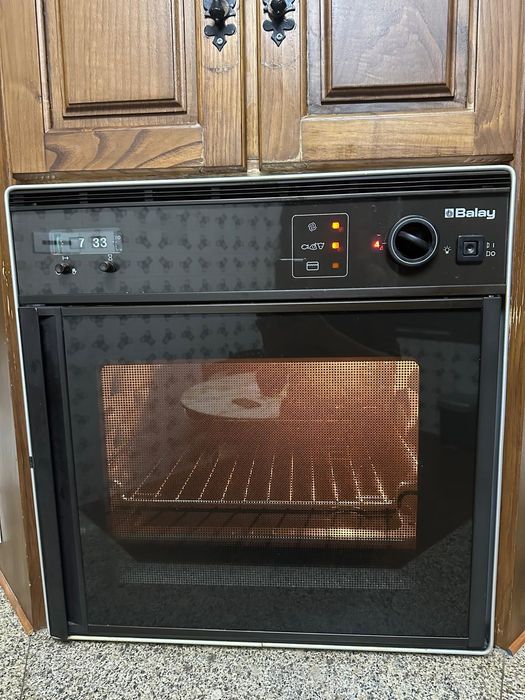 Forno Balay a funcionar