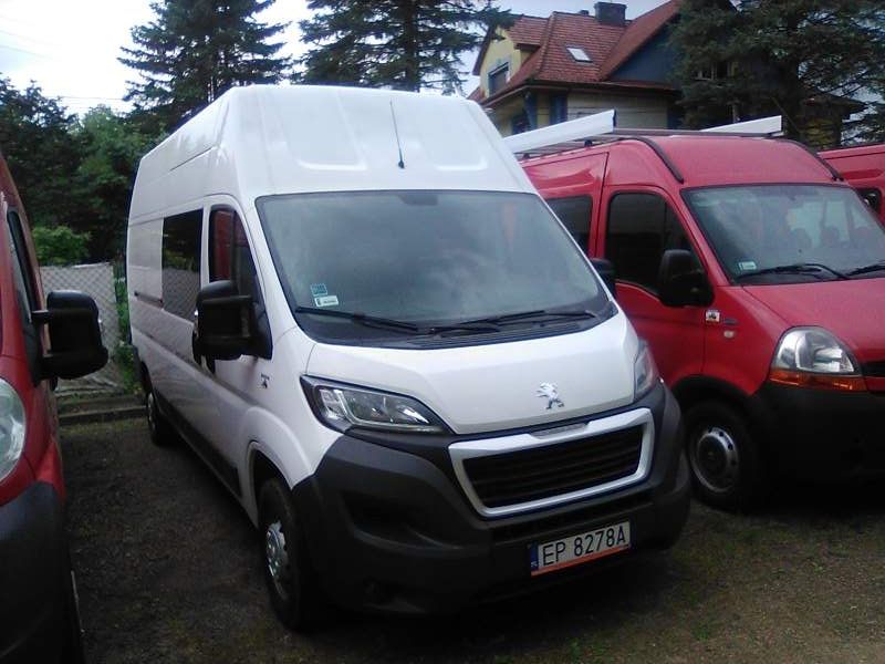 Peugeot Boxer doka brygadówka brygadowy 6 osobowy osp kamper euro 5